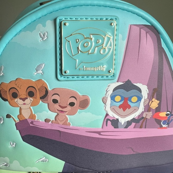 New Funko Pop! by Loungefly The Lion King Pride Rock Mini Backpack - Picture 6 of 16